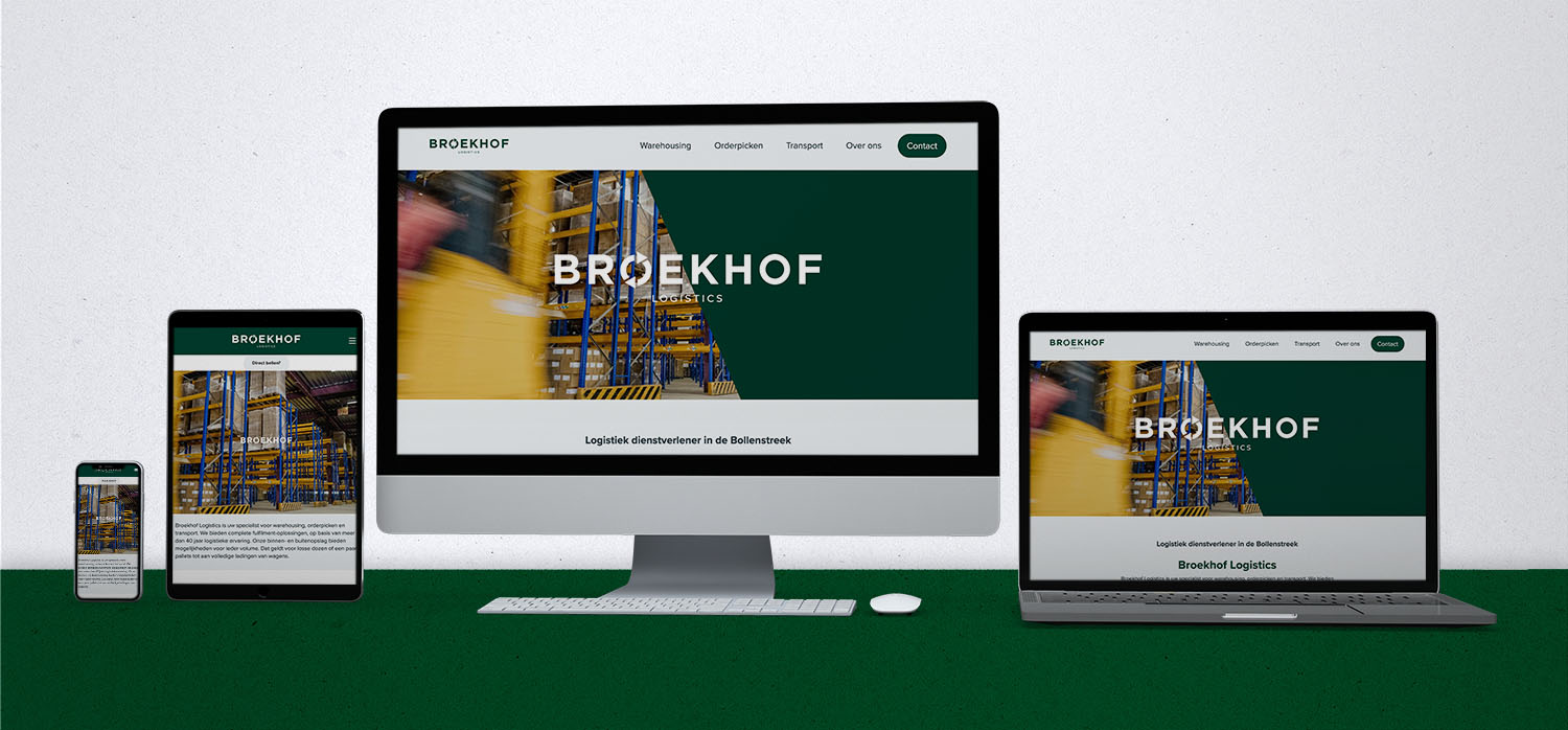 Broekhof Logistics - Schermvoorbeeld 1