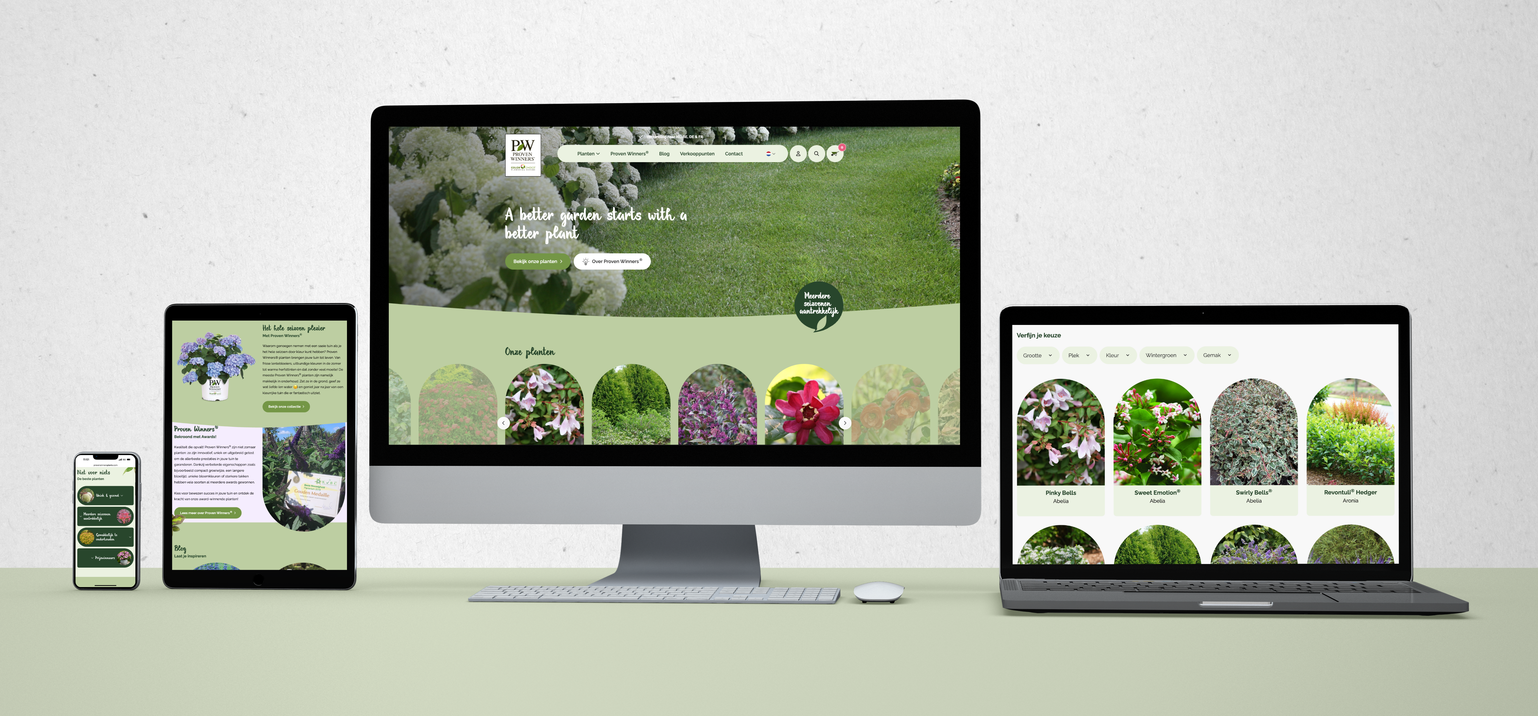 Proven Winners® Plants, Passie voor planten, krachtig online gebracht - Schermvoorbeeld 1 Proven Winners® Plants - Schermvoorbeeld 1